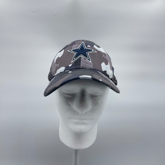 New Era Other - New Era 39THIRTY Dallas Cowboys Mens S/M Gray Cap Digi Camo NFL Stretch Fit Hat